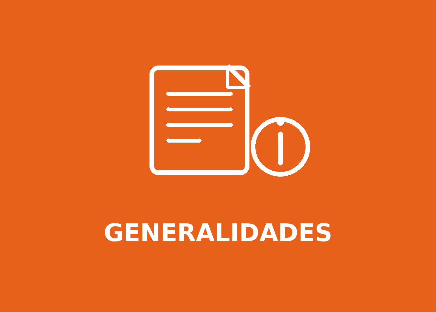 GENERALIDADES
